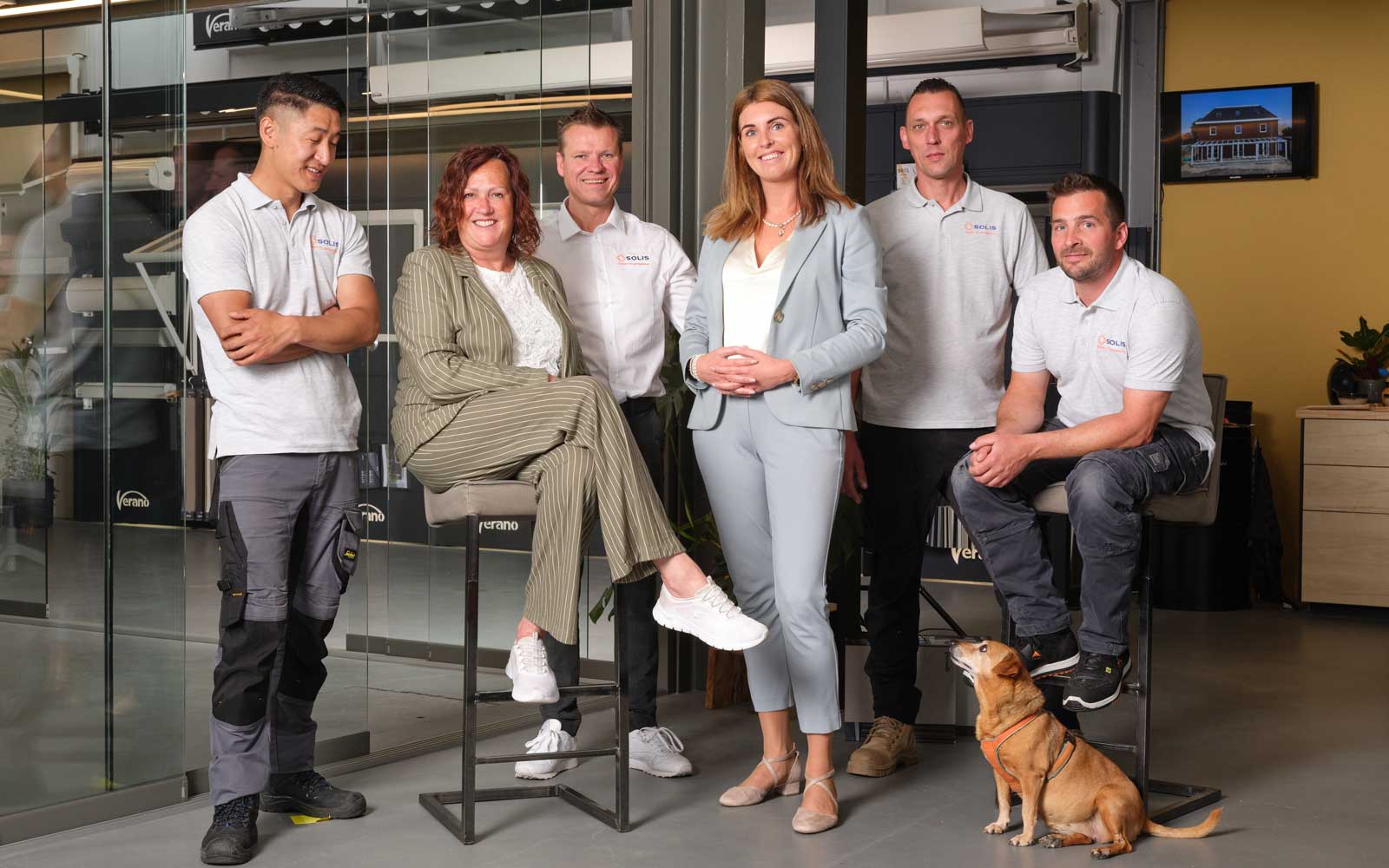 Het team van Solis Zonwering